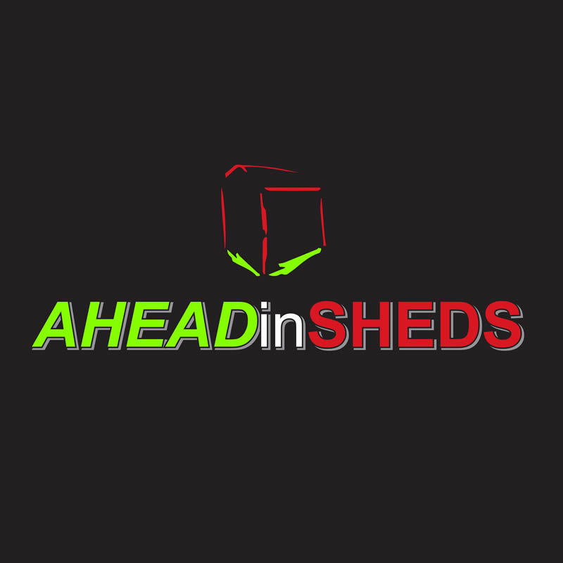 Ahead in Sheds Logo